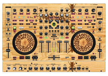 Denon DJ MC 6000 MK2 Skin Thudrumble Wood